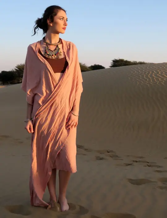 Sari Simplicity Below Knee Skirt