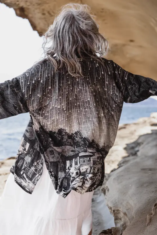 Stargazer Matinée Duster (Mid-Length)