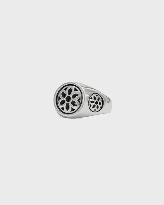 GOOD ART HLYWD Club Ring Single Tone Size Small - Sterling Silver