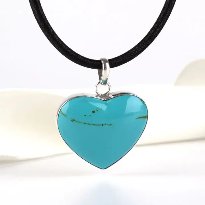 Heart of Turquoise Pendant