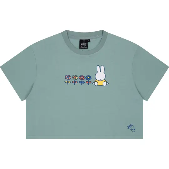 Cropped Miffy Garden Tee