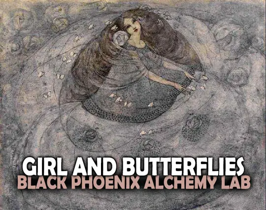 Girl and Butterflies Perfume Oil
