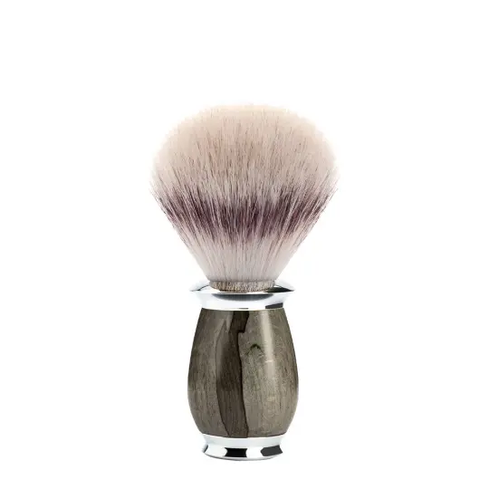 MÜHLE PURIST Shaving Brush, Silvertip Fibre®, Grained Beech