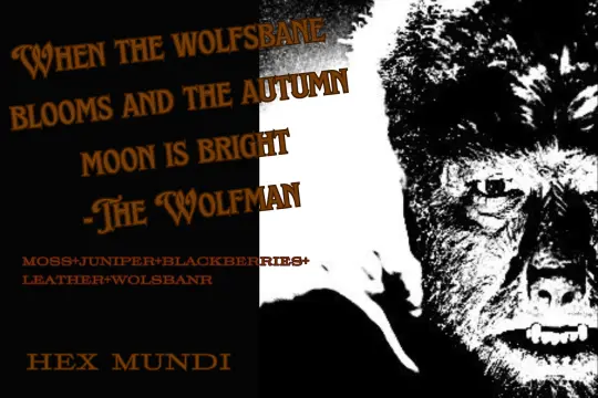 The Wolfman Room & Linen Spray ~ Autumn Horrors Collection