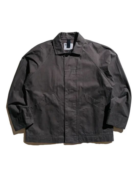 MHL Raglan Jacket Plain Cotton Drill Ebony