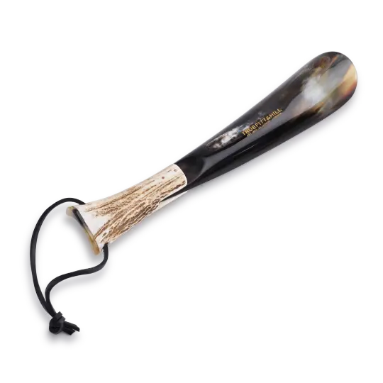 Truefitt & Hill 10" Shoe Horn with stag handle