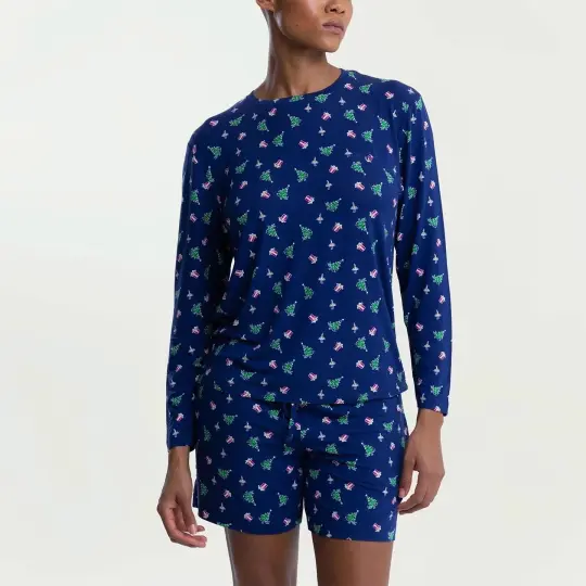 Sleep Long Sleeve Tee Merry & Bright