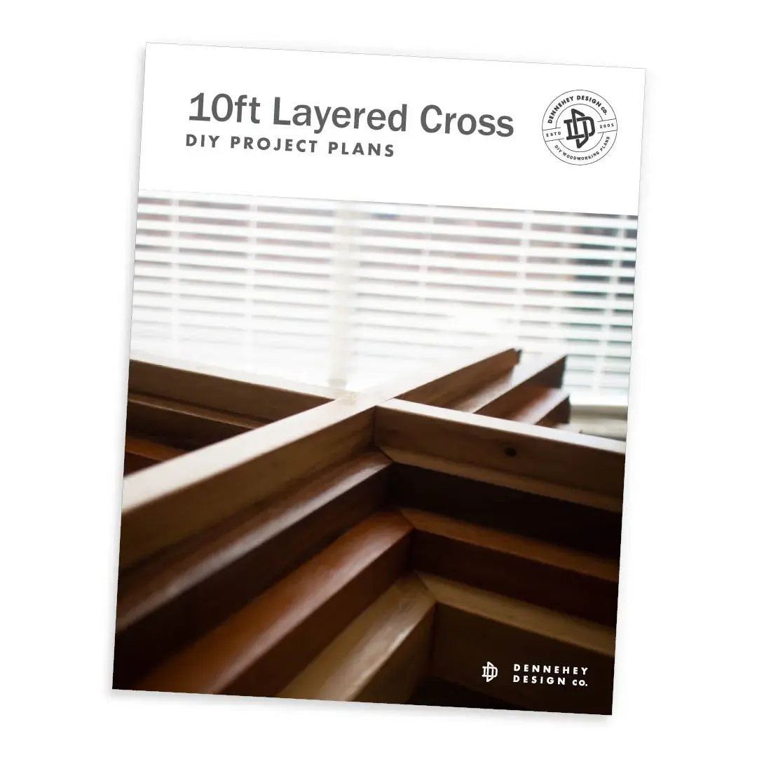 Ten-Foot-Tall DIY Wooden Cross Plans