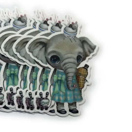 Miss Peanut (Sticker)