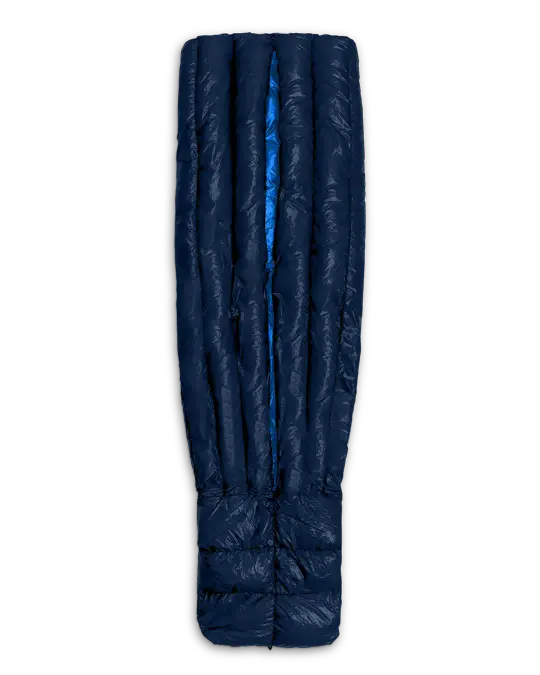 Overstock - 40F Summer Quilt - Navy Shell - Standard - Medium