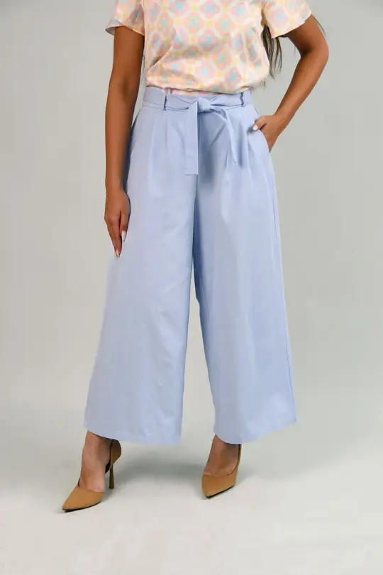Ladies Nicole Pants - Pastel Blue