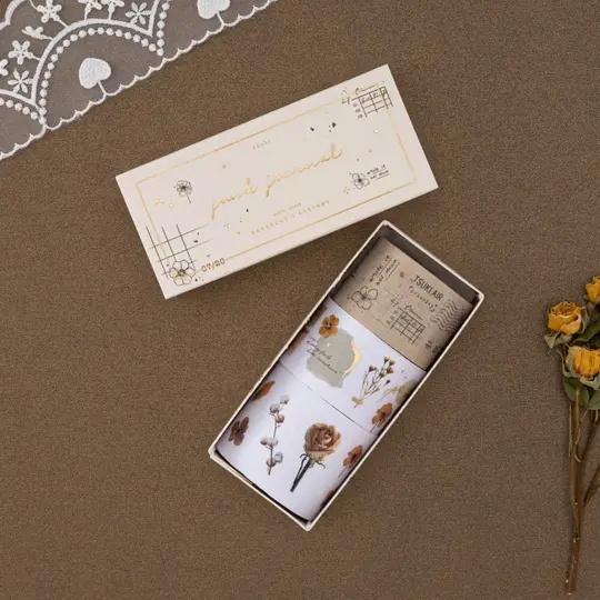 Tsuki ‘Junk Journal’ Washi Tape Set ☾