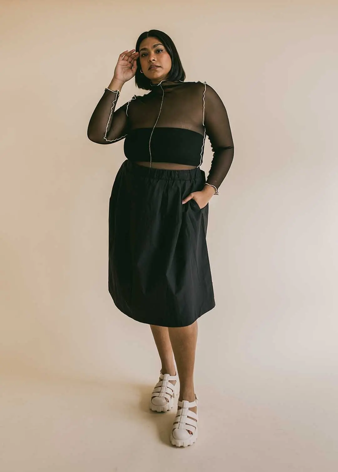 Gabriola Skirt [Black]