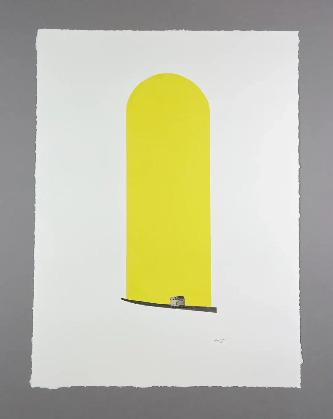 'longDRIVEhome' Original Collage