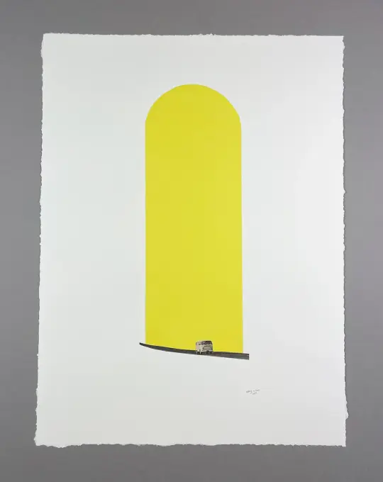 'longDRIVEhome' Original Collage
