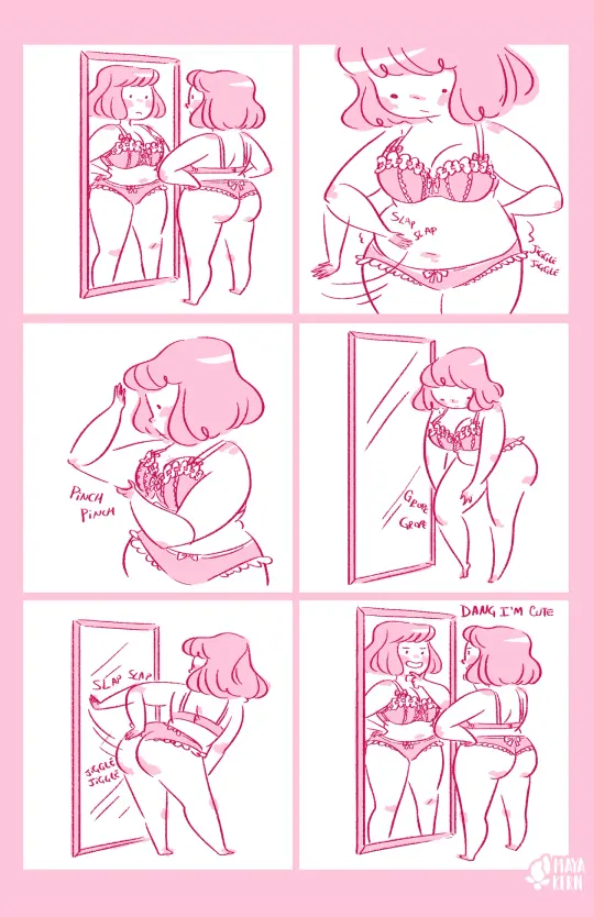 Mirror Comic Sticker and Print