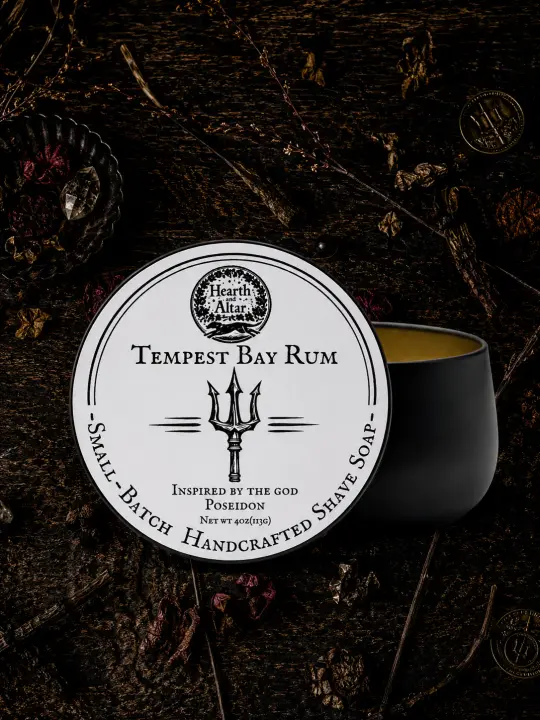 Tempest Bay Rum - Shave Soap