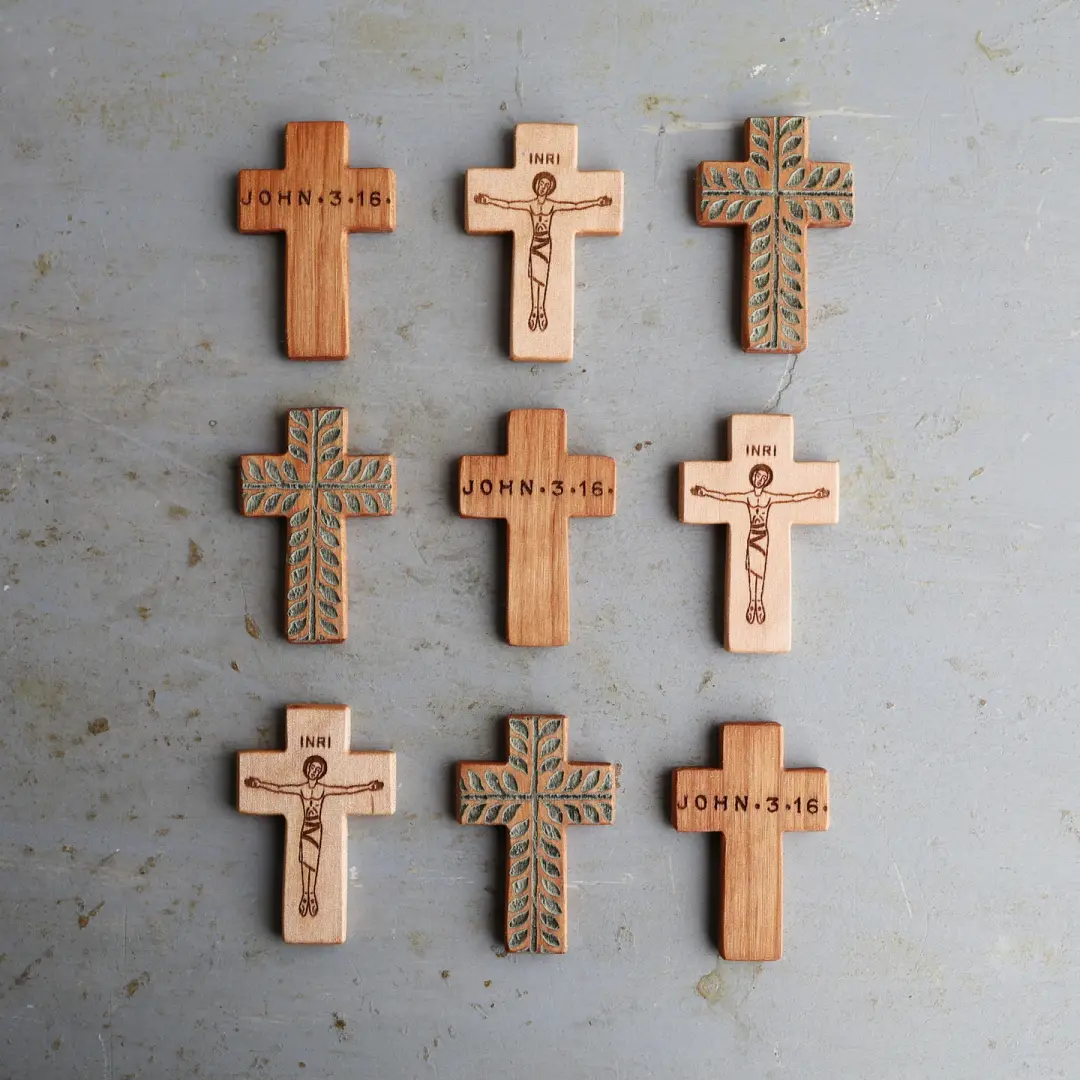 Engraved Pocket Crosses