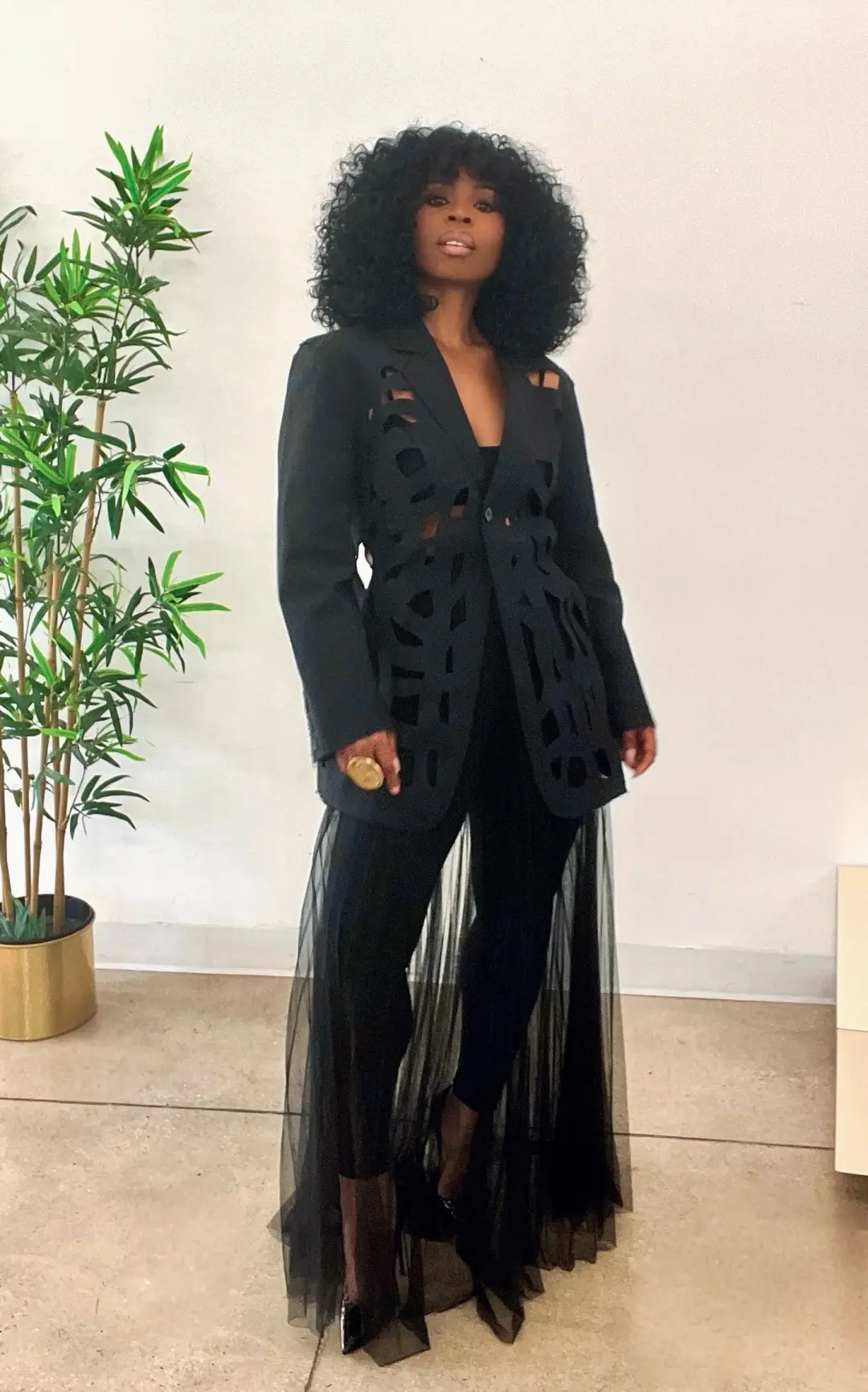 Navia Cut-Out Blazer