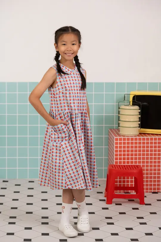 Maya Dress - Haven Coral
