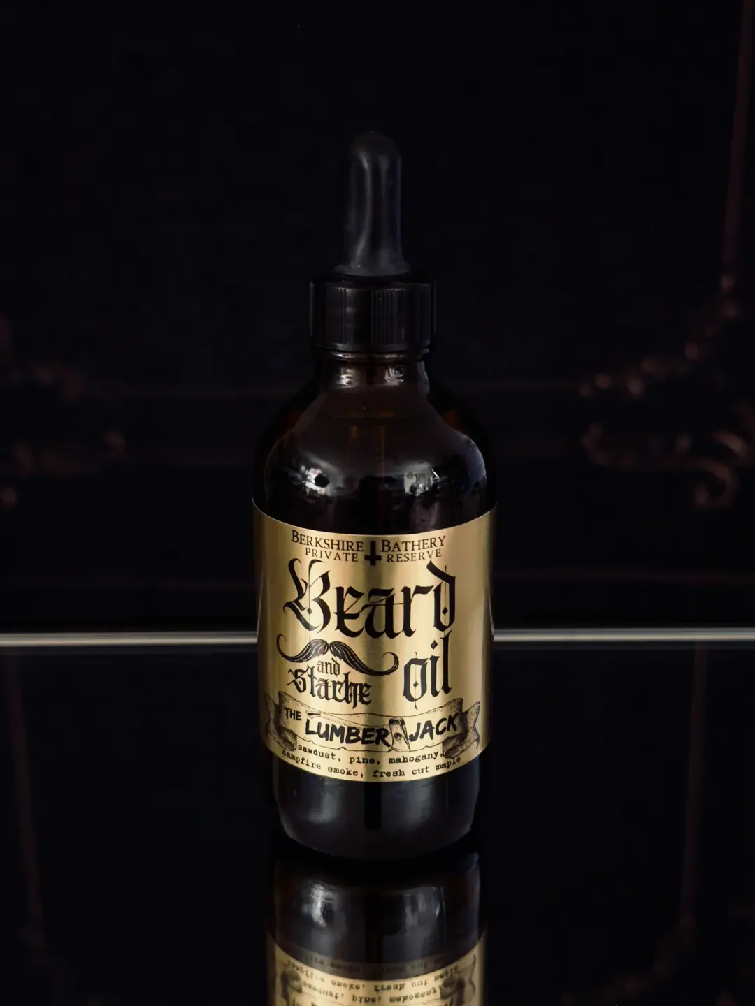 THE LUMBERJACK | 4oz Sexy AF Beard & 'Stache Oil | Made With Hemp Oil