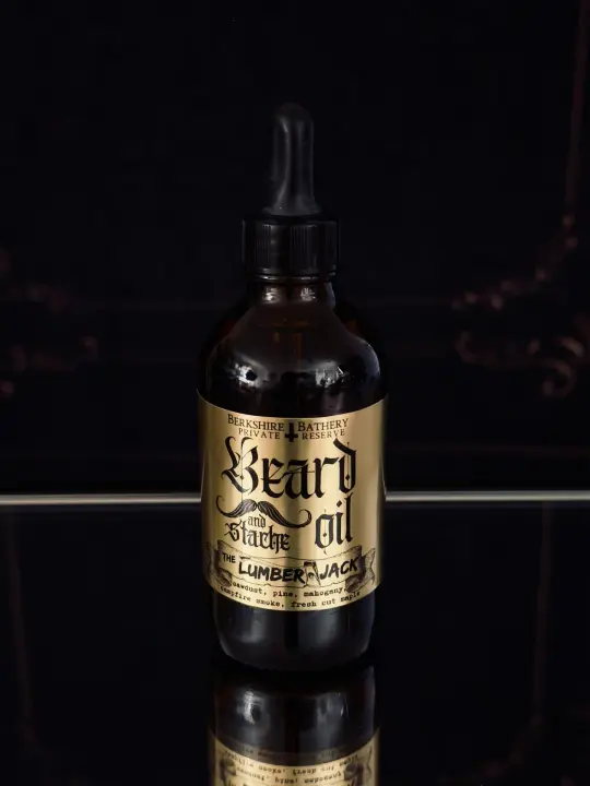 THE LUMBERJACK | 4oz Sexy AF Beard & 'Stache Oil | Made With Hemp Oil