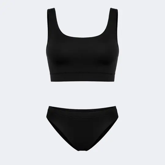 Swim Set Bikini Boss Jet Black