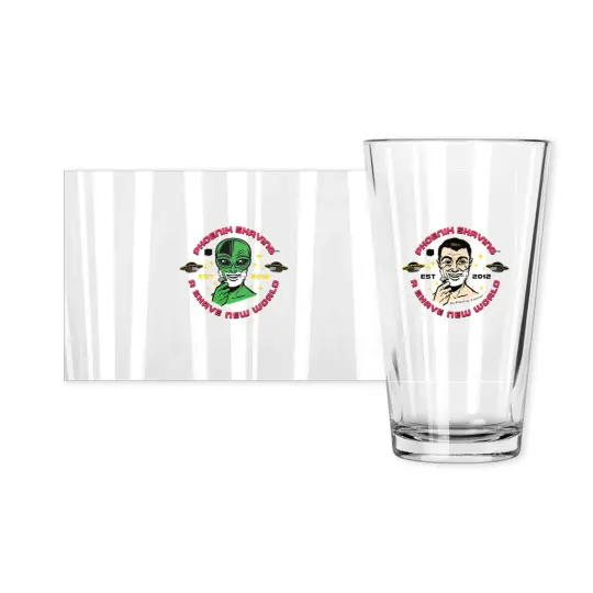 Official Phoenix Shaving Pint Glass | Collectible | Made in the USA