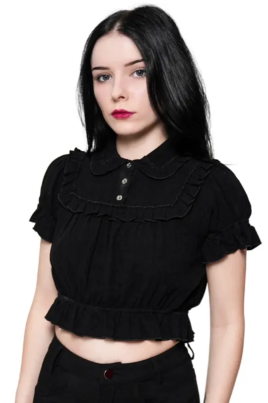 (Coming Soon) Elizabeth Cropped Blouse
