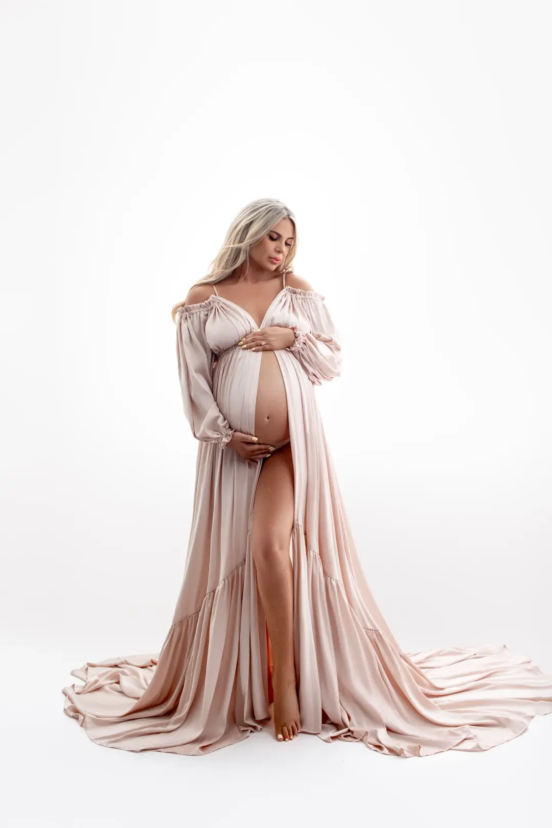 Albina Silk Gown