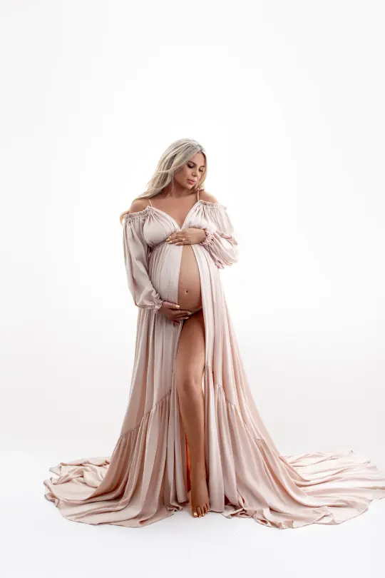Albina Silk Gown
