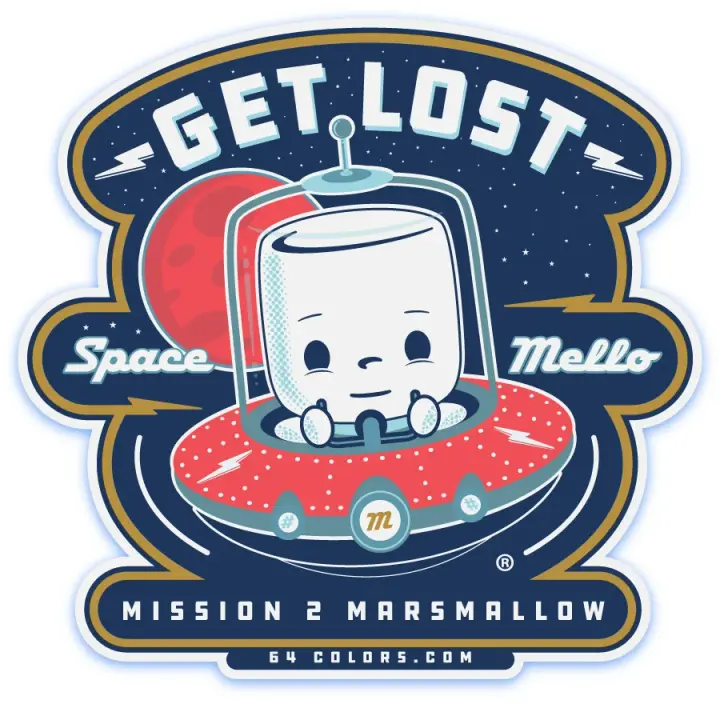 Get Lost Sticker