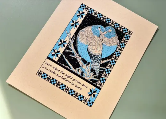 Love Doves Print