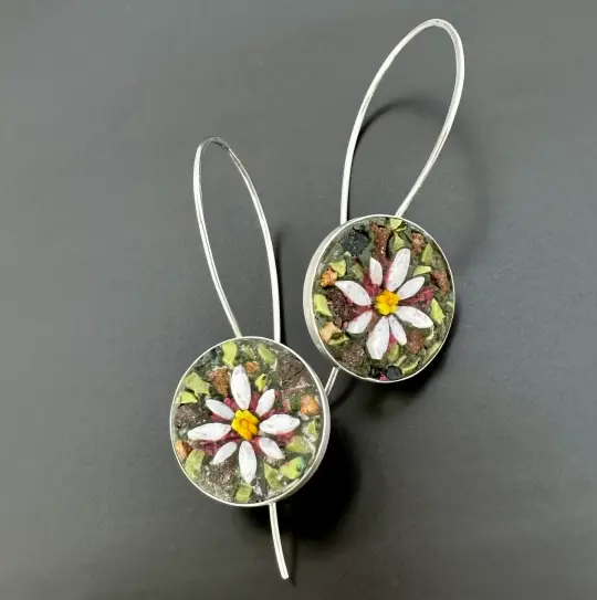Blood Root Earrings