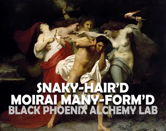 Snaky-Hair’d Moirai Many-Form’d Perfume Oil