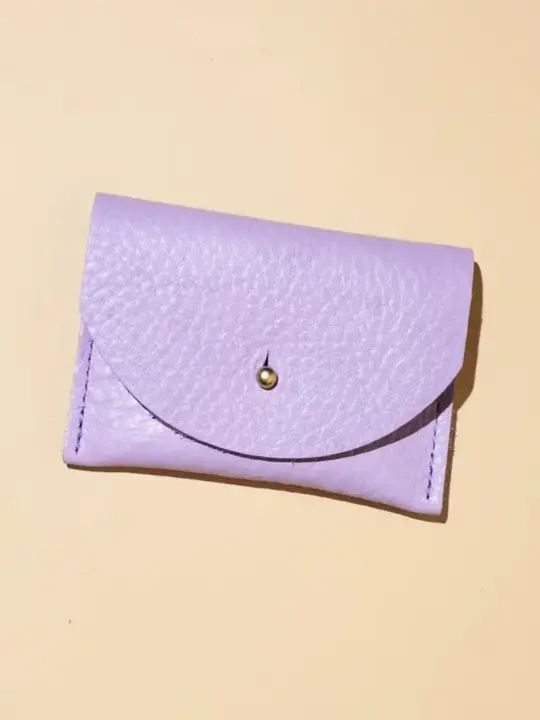Cardholder - Lavender Leather