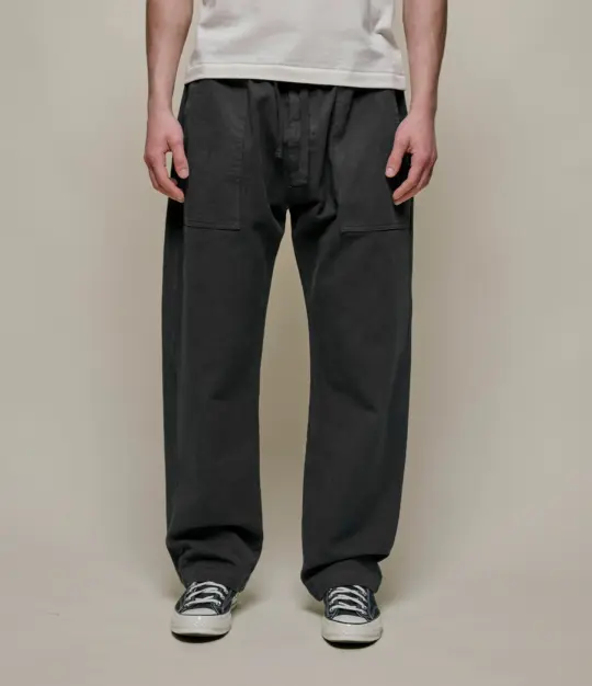 Worker's Cotton Twill Drawstring Pants