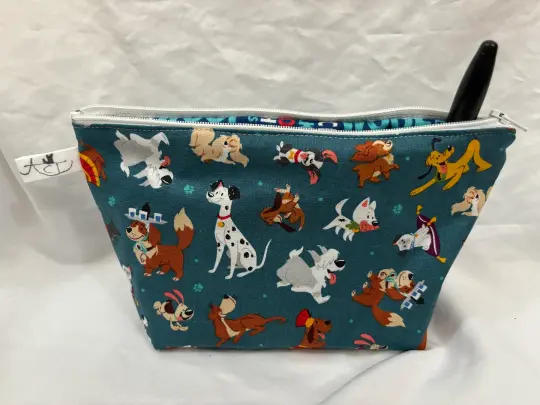 Cartoon Dogs Zipper Pouch