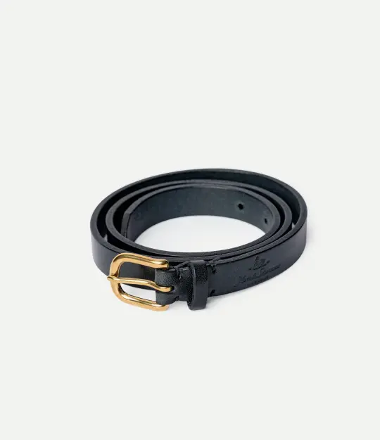 Narrow Saddle Leather Belt (2cm / 0.79In)