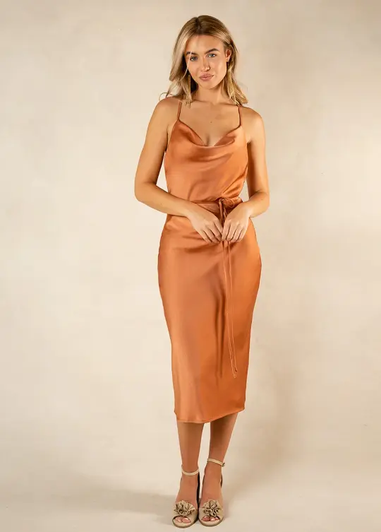 Amanda Dress in Sienna