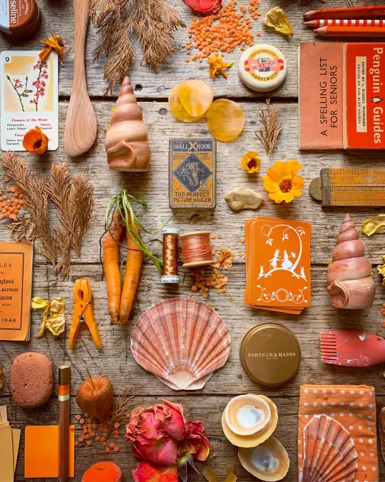 5ftinf Orange Collection  75 Piece Jigsaw Puzzle