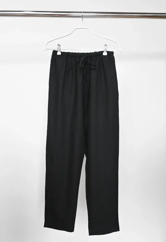 "Tutti Frutti" Linen Pant - Blackberry