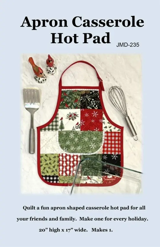 Apron Casserole Hot Pad