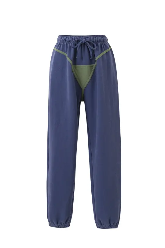 Bikini Bod Sweatpants Blue/Green