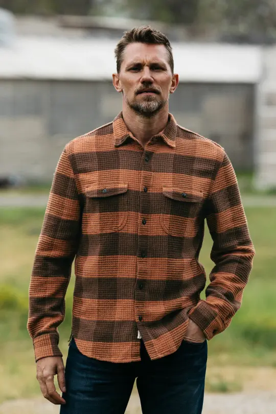 The Brace Waffle Plaid - Campfire