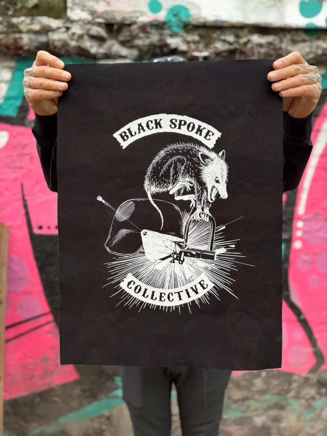 "critters not cops" | Prarieland Defendants benefit backpatch