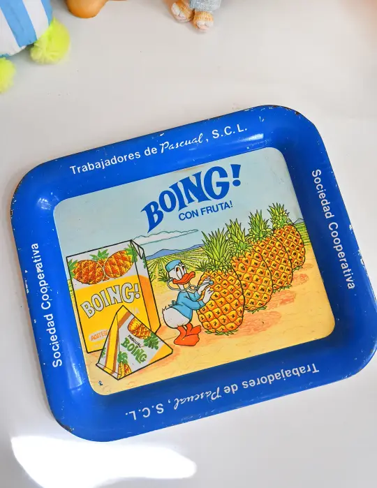 "Pascual Soda" Vintage Metal tray