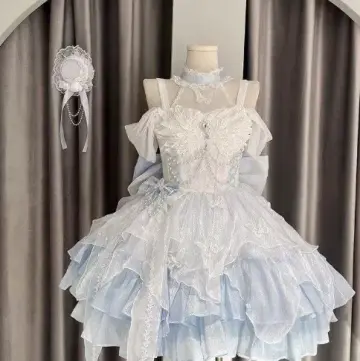 Pretty Pale Blue Ruffled Homecoming Dress ,A-Line Spaghetti Straps Tulle Cute Princess Dress RS875