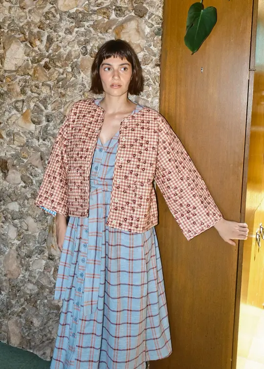 quilted amara cardi | pre fall 26 | sandbox