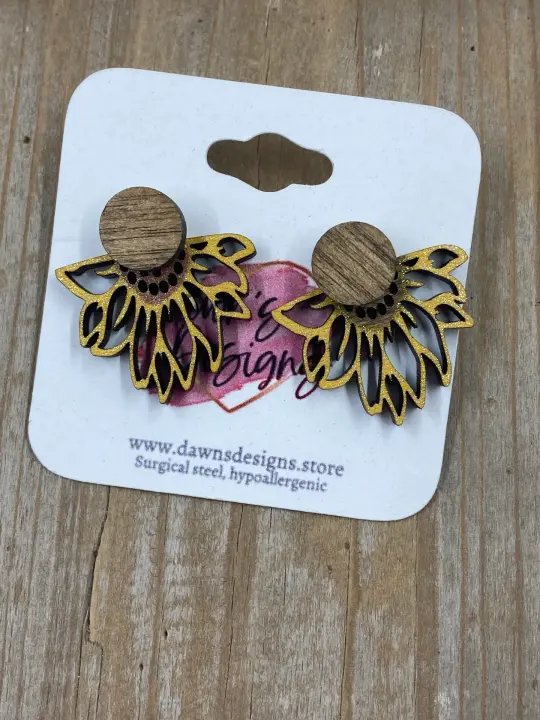 Sunflower Earjacket